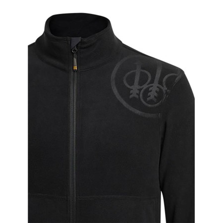 ΑΝΔΡΙΚΌ ΦΛΊΣ BERETTA HP LOGO  FULL ZIP - ΜΑΎΡΟ