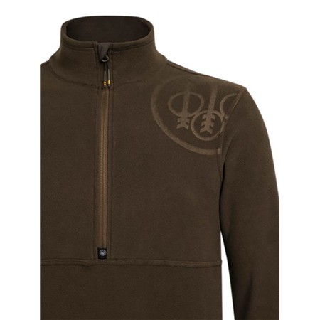 ΑΝΔΡΙΚΌ ΦΛΙΣ BERETTA HP LOGO HALF ZIP - ΚΑΦΈ ΦΛΟΙΌΣ