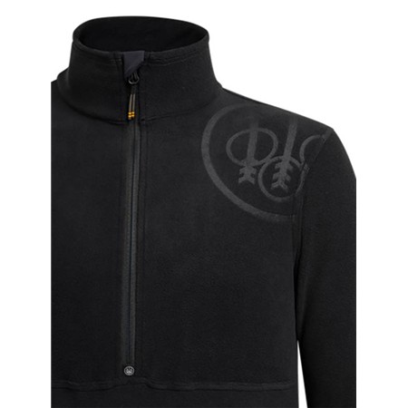 ΑΝΔΡΙΚΌ ΦΛΙΣ BERETTA HP LOGO HALF ZIP - ΜΑΎΡΟ
