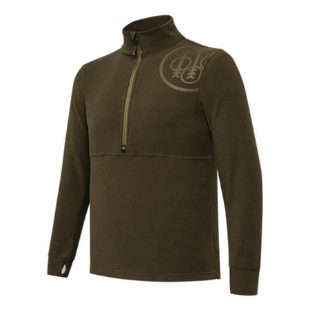Ανδρικό Φλισ Beretta Hp Logo Half Zip - Πράσινο Βρύο