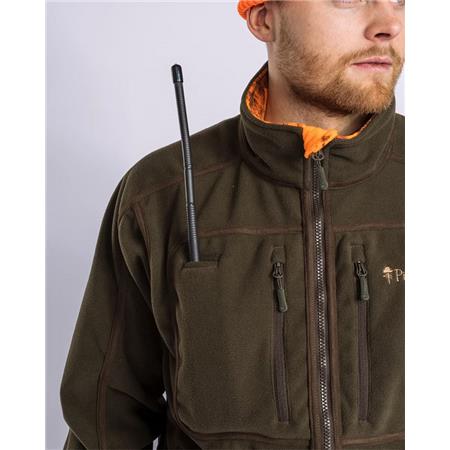 ΑΝΔΡΙΚΌ ΦΛΙΣ PINEWOOD FURUDAL REVERSIBLE CAMOU FLEECE - ΚΑΦΈ/STRATA