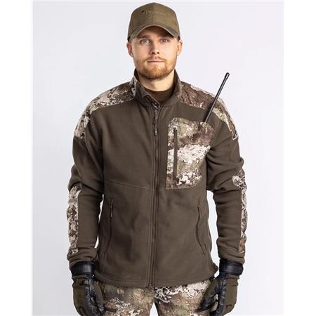 ΑΝΔΡΙΚΌ ΦΛΙΣ PINEWOOD SMÅLAND HUNTERS CAMOU FLEECE - ΚΑΦΈ/STRATA