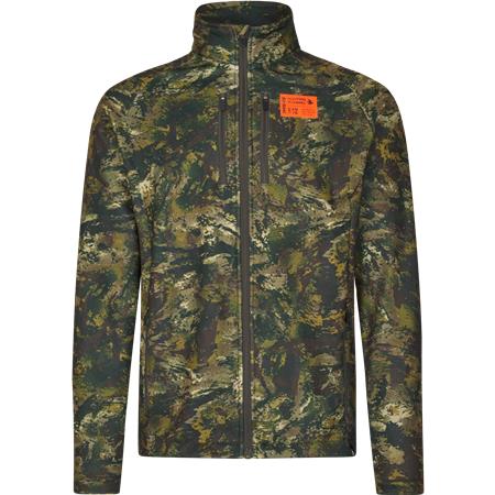 Ανδρικό Φλισ Seeland Tidal Camo - Invis Mpc Πράσινο