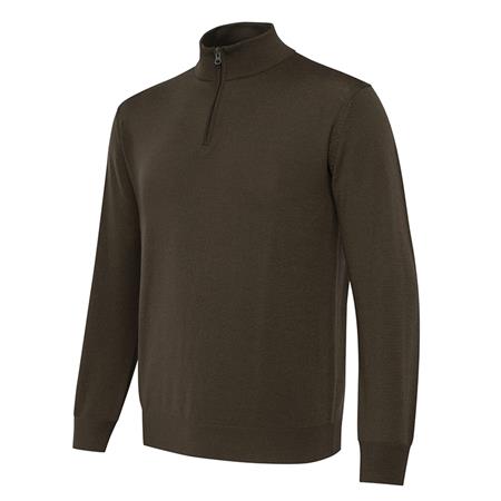 Ανδρικό Φούτερ Beretta Merino Half Zip - Καφέ