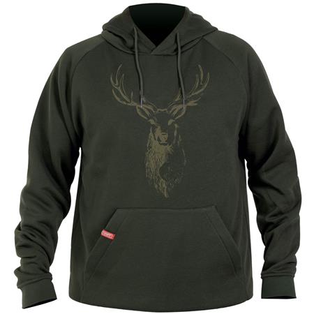 Ανδρικό Φούτερ Hart Branded-H Deer - Χακί