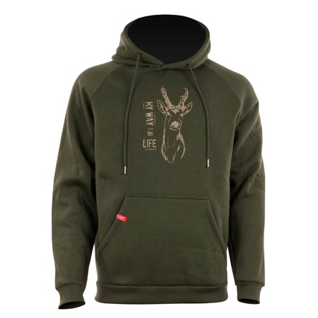 Ανδρικό Φούτερ Hart Branded-H Roe Deer - Πράσινο