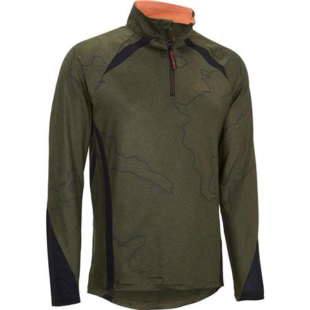 Ανδρικό Φούτερ Swedteam Alpha Half-Zip - Πράσινο