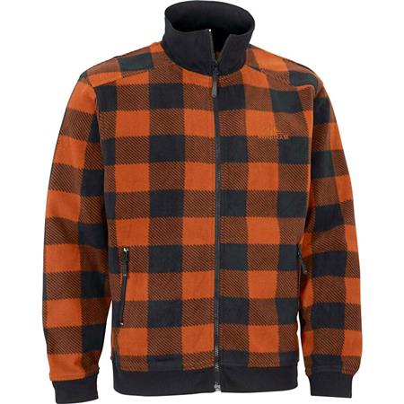 Ανδρικό Φούτερ Swedteam Lynx Full-Zip - Πορτοκαλί