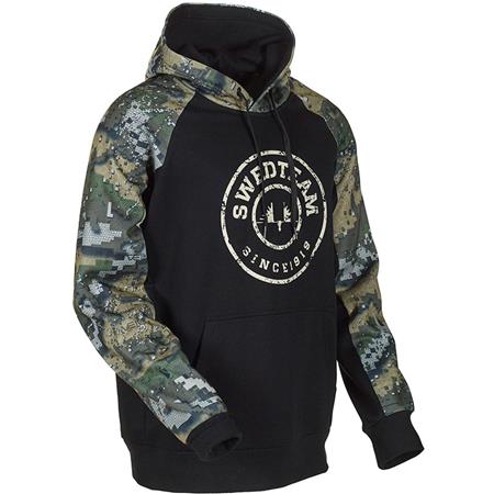 Ανδρικό Φούτερ Swedteam Ridge Hoodie - Μαύρο