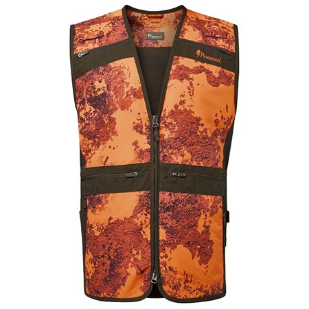Ανδρικό Γιλέκο Pinewood Furudal Hunt Pro 2.0 Camou - Strata Blaze/Moss Green