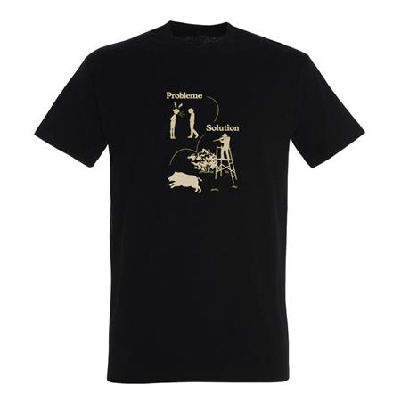 Ανδρικό Κοντομάνικο T-Shirt Bartavel Nature T1058 - Μαύρο