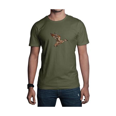 Ανδρικό Κοντομάνικο T-Shirt Bartavel Nature T1108 - Χακί