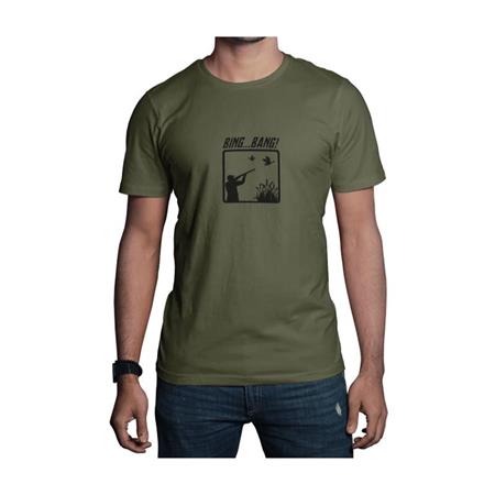 Ανδρικό Κοντομάνικο T-Shirt Bartavel Nature T1169 - Χακί