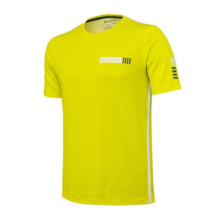 Ανδρικό Κοντομάνικο T-Shirt Beretta Stripe - Κίτρινο
