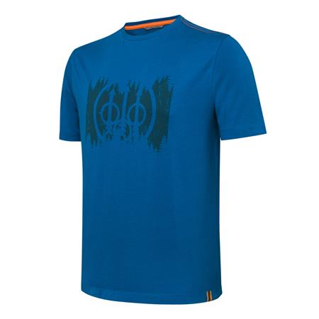 Ανδρικό Κοντομάνικο T-Shirt Beretta Trident - Μπλε Λυκόφωσ