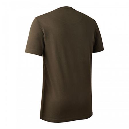 ΑΝΔΡΙΚΌ ΚΟΝΤΟΜΆΝΙΚΟ T-SHIRT DEERHUNTER LOGO - ΧΑΚΊ