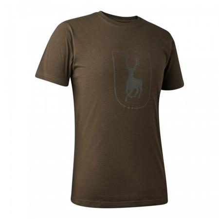 Ανδρικό Κοντομάνικο T-Shirt Deerhunter Logo - Χακί