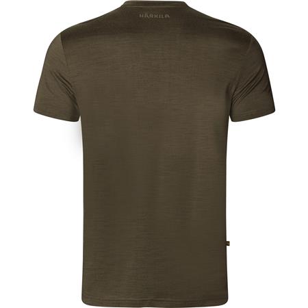ΑΝΔΡΙΚΌ ΚΟΝΤΟΜΆΝΙΚΟ T-SHIRT HARKILA BASE ALL SEASON - ΠΡΆΣΙΝΟ