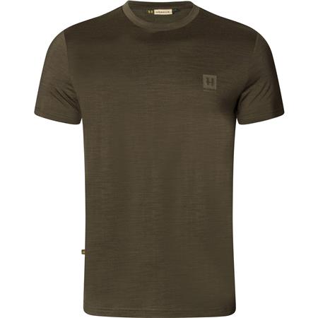 Ανδρικό Κοντομάνικο T-Shirt Harkila Base All Season - Πράσινο