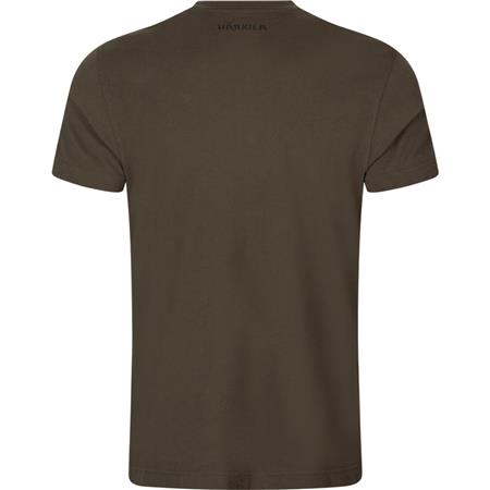 ΑΝΔΡΙΚΌ ΚΟΝΤΟΜΆΝΙΚΟ T-SHIRT HARKILA INSTINCT S/S - ΚΑΦΈ