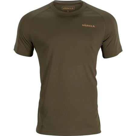 Ανδρικό Κοντομάνικο T-Shirt Harkila Trail S/S - Χακί
