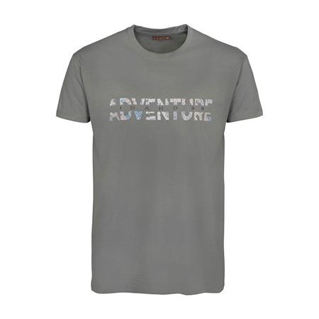 Ανδρικό Κοντομάνικο T-Shirt Idaho Adventure - Μπεζ