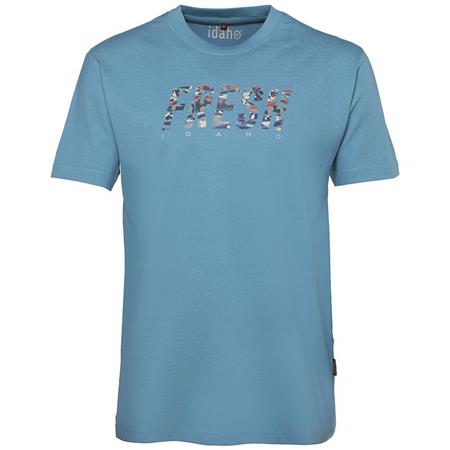 Ανδρικό Κοντομάνικο T-Shirt Idaho Fresh - Μπλε