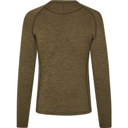 ΑΝΔΡΙΚΌ ΚΟΝΤΟΜΆΝΙΚΟ T-SHIRT SEELAND PEAK AIA - ΧΑΚΊ ΜΕΛΑΝΖΈ