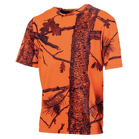 Ανδρικό Κοντομάνικο T-Shirt Treeland Fire T001 - Πορτοκαλί