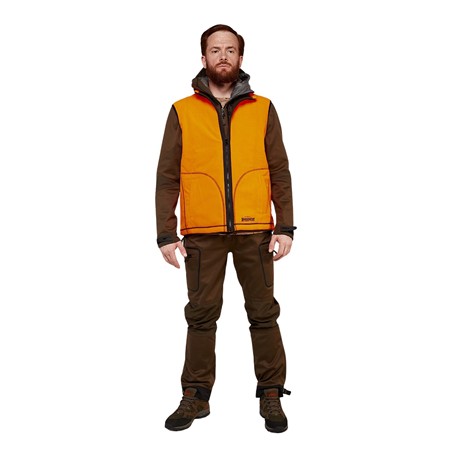 ΑΝΔΡΙΚΌ ΚΥΝΗΓΕΤΙΚΌ ΓΙΛΈΚΟ REMINGTON ΔΙΠΛΉΣ ΌΨΗΣ EXPERIENCED HUNTER - ΠΡΆΣΙΝΟ/ΠΟΡΤΟΚΑΛΊ