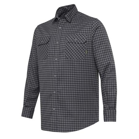 Ανδρικό Μακρυμάνικο Πουκάμισο Beretta Cadet Flannel - Έβενοσ