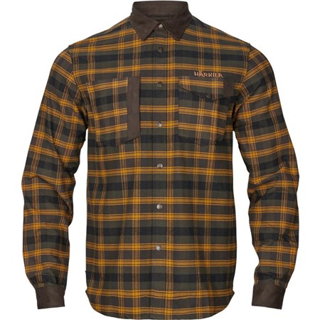 Ανδρικό Μακρυμάνικο Πουκάμισο Harkila Aivak L/S - Buckthorn Brown