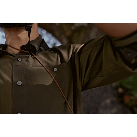 ΑΝΔΡΙΚΌ ΜΑΚΡΥΜΆΝΙΚΟ ΠΟΥΚΆΜΙΣΟ HARKILA LOGMAR LIGHTWEIGHT L/S - ΣΚΟΎΡΟ ΕΛΑΙΔΊ/ΠΡΆΣΙΝΟ ΙΤΙΆΣ