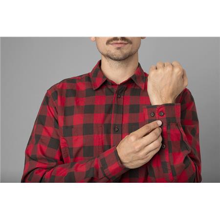 ΑΝΔΡΙΚΌ ΜΑΚΡΥΜΆΝΙΚΟ ΠΟΥΚΆΜΙΣΟ HARKILA SCANDINAVIAN - ΚΌΚΚΙΝΟ