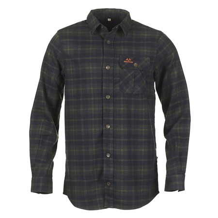 Ανδρικό Μακρυμάνικο Πουκάμισο Swedteam Crest Mesh Shirt - Πράσινο
