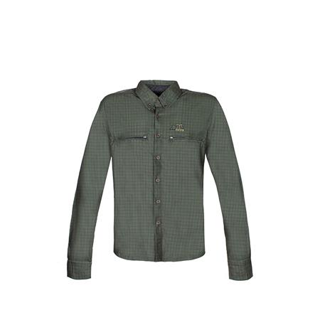Ανδρικό Μακρυμάνικο Πουκάμισο Zotta Forest Florida - Χακί