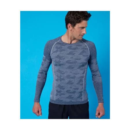 ΑΝΔΡΙΚΌ ΜΑΚΡΥΜΆΝΙΚΟ T-SHIRT DAMART DYNAMIC CLIMATYL - ΓΚΡΙ