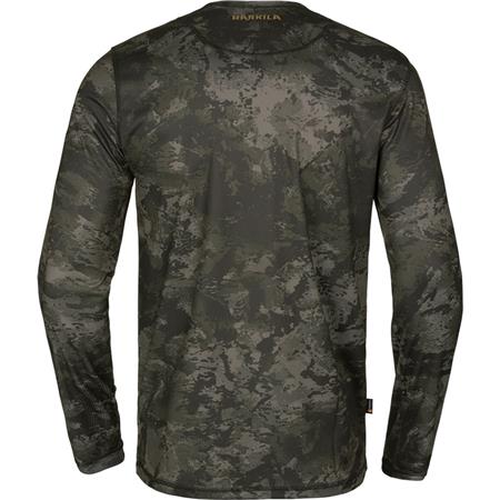 ΑΝΔΡΙΚΌ ΜΑΚΡΥΜΆΝΙΚΟ T-SHIRT HARKILA NOCTYX CAMO L/S - AXIS MSP ΜΑΎΡΟ