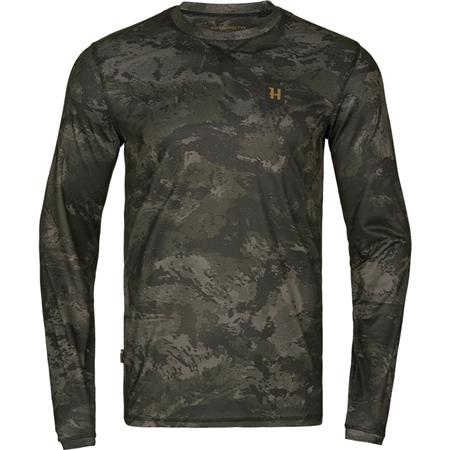 Ανδρικό Μακρυμάνικο T-Shirt Harkila Noctyx Camo L/S - Axis Msp Μαύρο