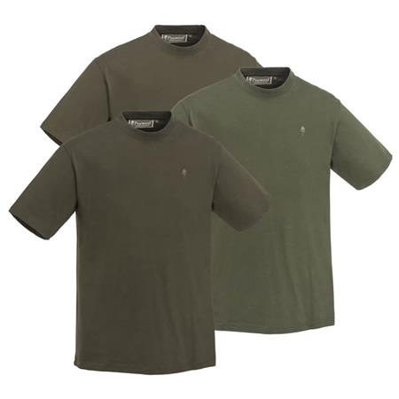Ανδρικό Μακρυμάνικο T-Shirt Pinewood 3-Pack - Πράσινο/Καφέ/Χακί
