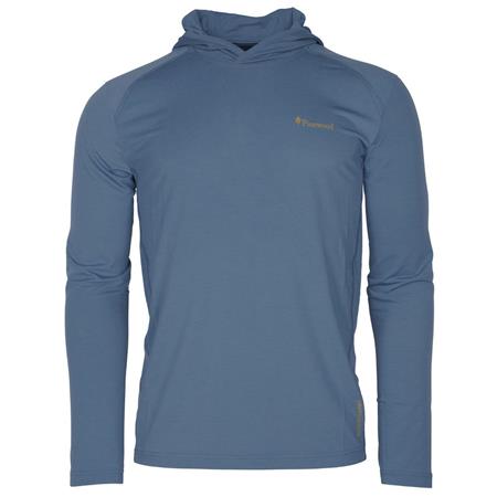 Ανδρικό Μακρυμάνικο T-Shirt Pinewood Insectsafe Function Hoodie - Μπλε