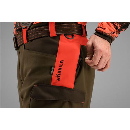 ΑΝΔΡΙΚΌ ΠΑΝΤΕΛΌΝΙ ΓΙΑ ΚΥΝΉΓΙ HARKILA WILDBOAR PRO - ΠΟΡΤΟΚΑΛΊ/ΠΡΆΣΙΝΟ