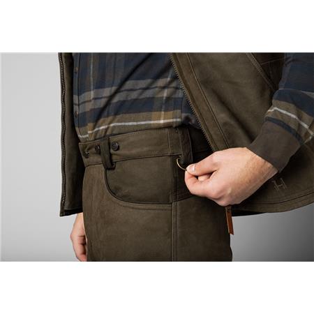 ΑΝΔΡΙΚΌ ΠΑΝΤΕΛΌΝΙ HARKILA PRO HUNTER LEATHER - ΠΡΆΣΙΝΟ