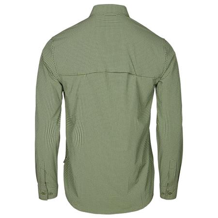 ΑΝΔΡΙΚΌ ΠΟΥΚΆΜΙΣΟ ΜΑΚΡΥΜΆΝΙΚΟ PINEWOOD INSECTSAFE L/S - ΠΡΆΣΙΝΟ/ΛΕΥΚΌ