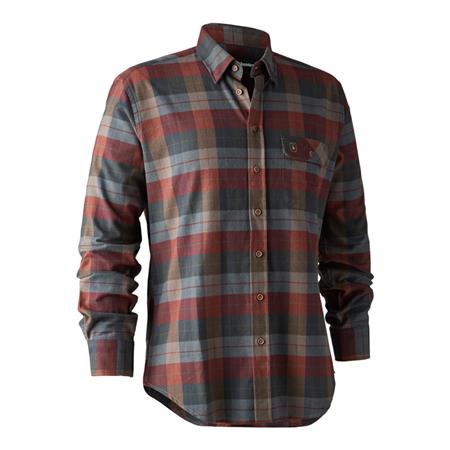 Ανδρικό Πουκάμισο Με Μακριά Μανίκια Deerhunter Ryan Shirt - Κόκκινο