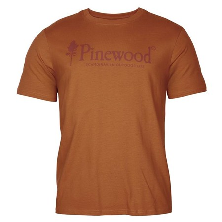 Ανδρικό Πουκάμισο Με Μακριά Μανίκια Pinewood Outdoor Life - Πορτοκαλί