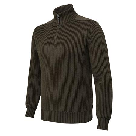 Ανδρικό Πουλόβερ Beretta Dover Half Zip Tech Sweater - Πράσινο/Καφέ