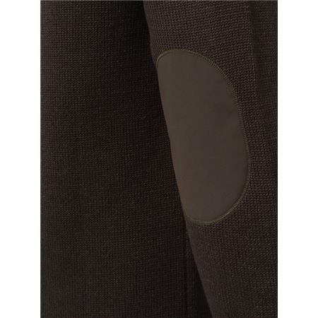 ΑΝΔΡΙΚΌ ΠΟΥΛΌΒΕΡ BERETTA KENT V-NECK TECH SWEATER - ΚΑΦΈ/ΠΡΆΣΙΝΟ