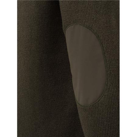 ΑΝΔΡΙΚΌ ΠΟΥΛΌΒΕΡ BERETTA KENT V-NECK TECH SWEATER - ΠΡΆΣΙΝΟ/ΚΑΦΈ