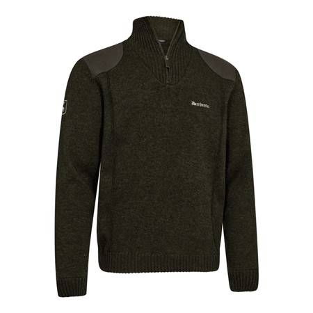 Ανδρικό Πουλόβερ Deerhunter Finley Demi-Zip Knit - Ridgewood